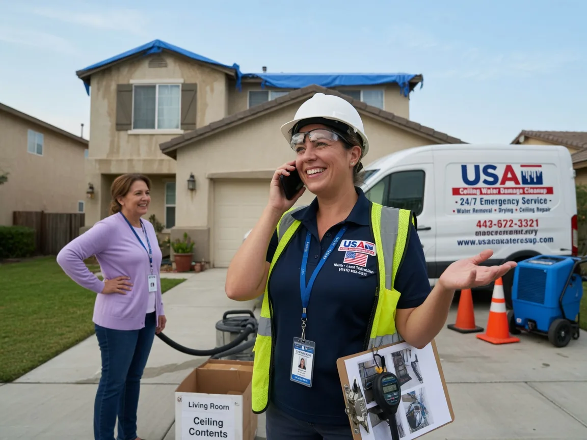 Ceiling Water Damage Restoration Owen, WI FAQs